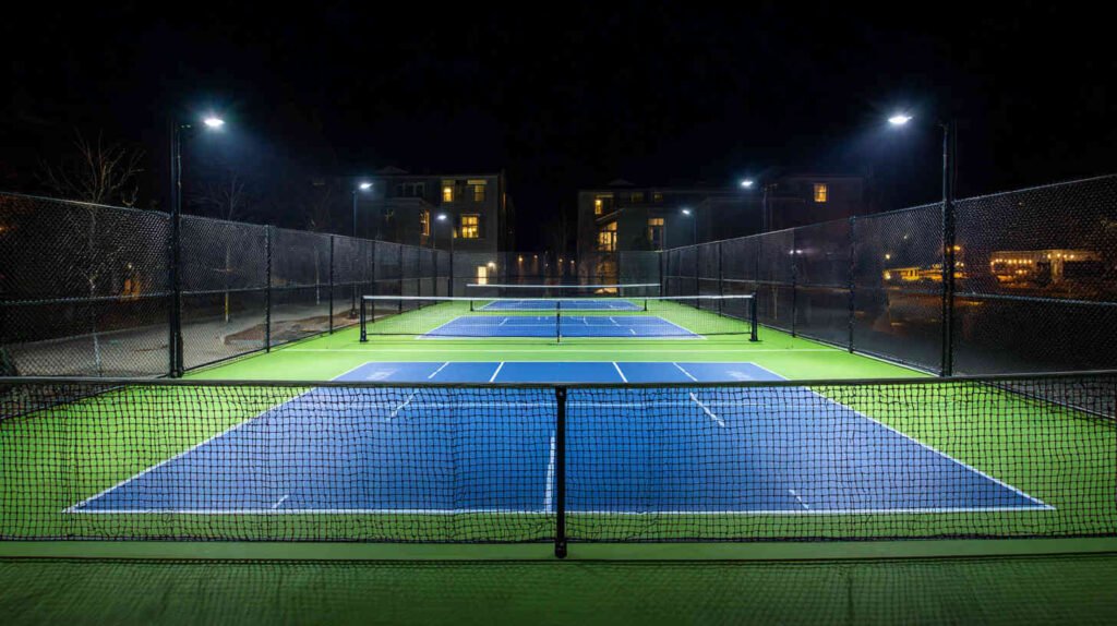 pickleball court lighting