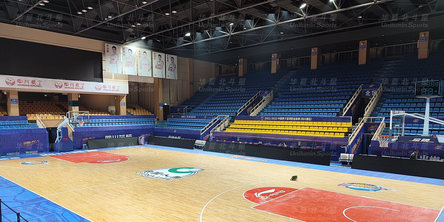 indoor basketball lighting